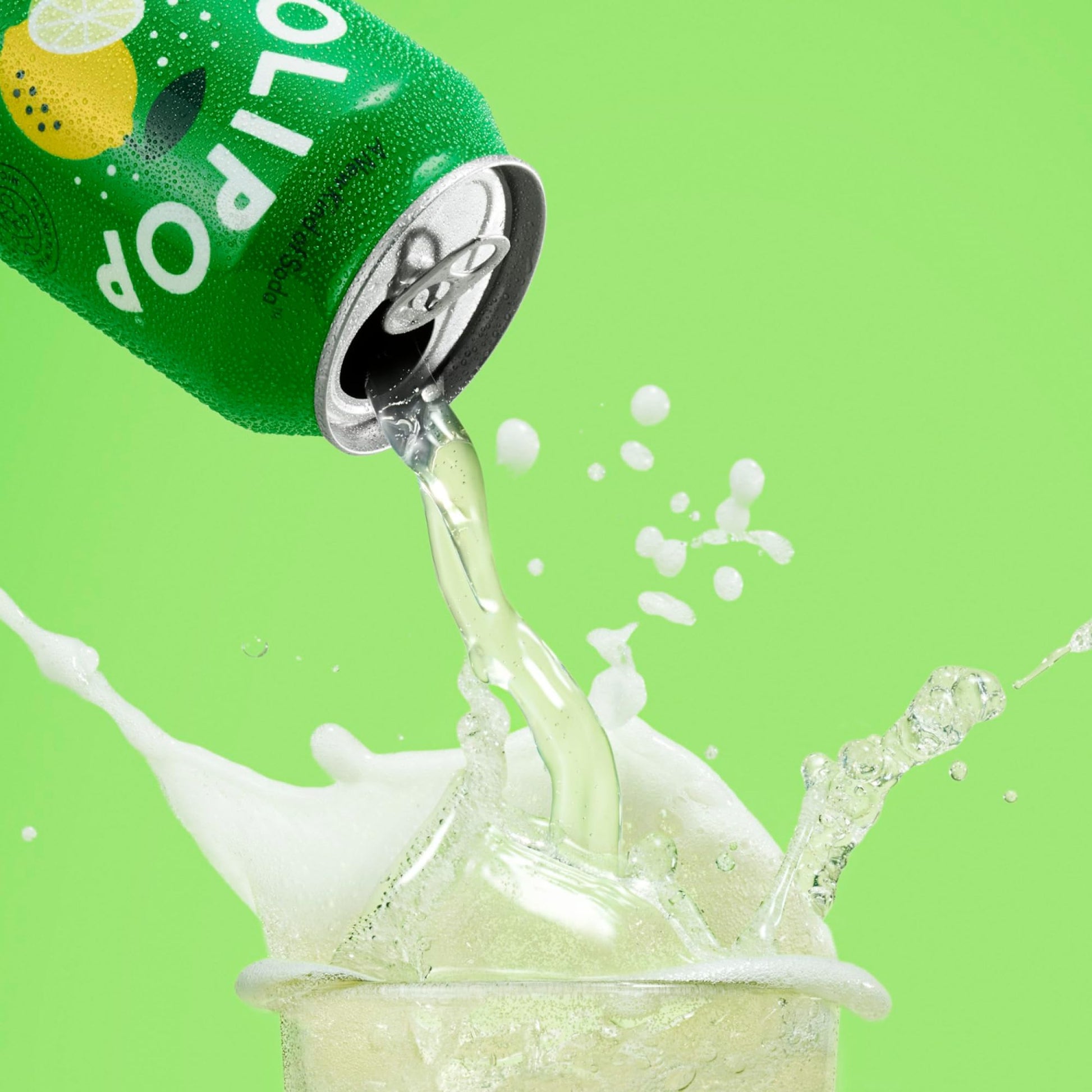 Buy now OLIPOP Prebiotic Soda Pop, Lemon Lime, Prebiotics, Botanicals, Plant Fiber, 12 fl oz (4 Cans) at indiglob india