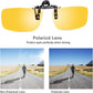 Cycling Sport Polarized Clip-on Flip up Metal Clip Sunglasses Lenses Glasses Unbreakable Driving Fishing Outdoor