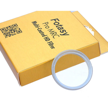 Fotasy 95mm Ultra Slim UV Protection Lens Filter, Nano Coatings MRC Multi Resistant Coating Oil Water Scratch, 18 Layers Multi-Coated 95 mm MCUV Filter, Transmission Rate ≥ 99.7%, Schott B270 Glass