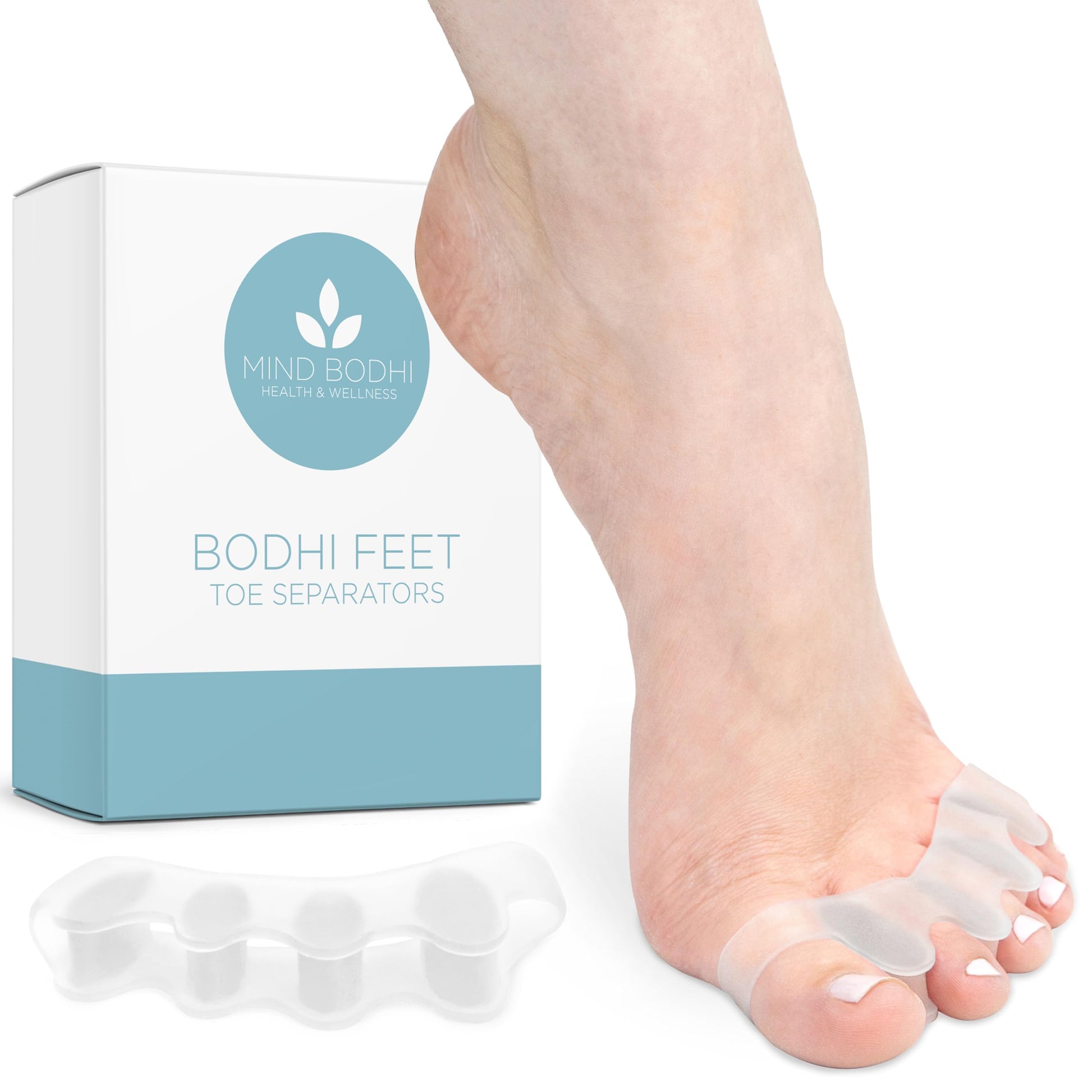 Buy now Mind Bodhi Toe Separators/Toe Spacers - For Men and Women - Regular Size – Blue at indiglob india