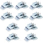 Buy now QWORK Sink Bracket, 2 Undermount Sink Clips, Kitchen & Bathroom Sink Supports, 10 PACK at indiglob india