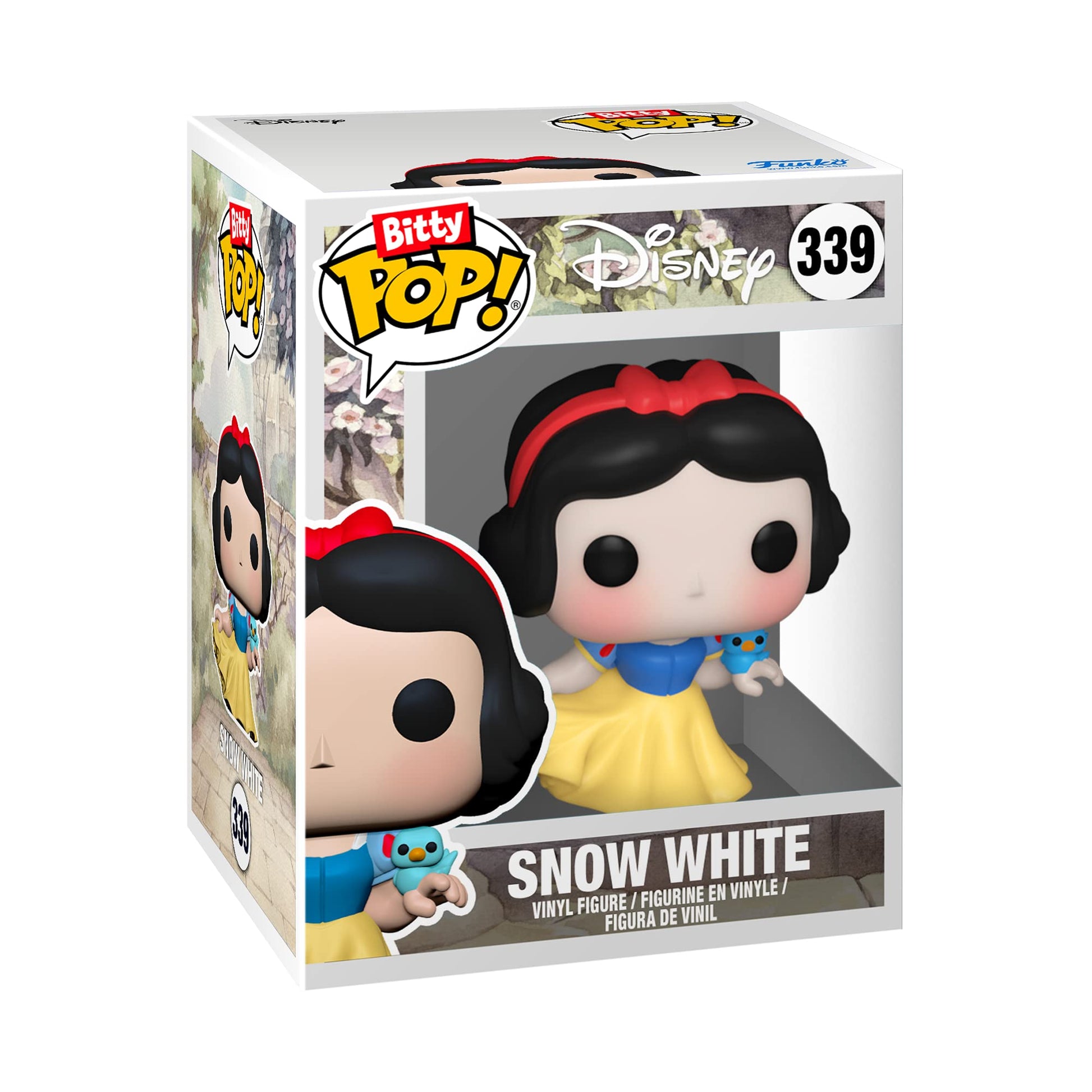 Buy now Funko Bitty Pop Disney Princesses - Cinderella, Snow White, Aurora and A Surprise Mystery Mini Figure - 0.9 Inch (2.2 Cm) Collectable - Stackable Display Shelf Included - Gift Idea at indiglob india