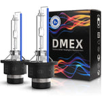 Buy now DMEX D4S HID Headlight Bulbs Xenon 35W Replacement 66440 42402 42402WX - Pack of 2, 8000K White Blue (Not fit Halogen Headlamp) at indiglob india