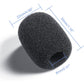 Buy now Frienda 100 Pieces Headset Mic Foam Cover Sponge Mini Microphone Windscreen Black Mic Shield Protection for Small Lapel and Headset Microphones at indiglob india