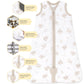 Buy now Burt's Bees Baby unisex-baby Beekeeper Wearable Blanket, 100% Organic Cotton, Swaddle Bag at indiglob india