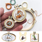 ZOCONE 10 Pack Mini Embroidery Hoops - Small Round & Oval Wood Hoops for DIY Embroidery Projects