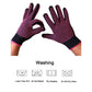 2 Pcs Professional Heat Resistant Glove for Hair Styling Heat Blocking Gloves for Curling, Flat Iron and Hair Styling Tools, Silicone Bump, Pink Edge