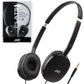 JVC Flats On-Ear Wired Headphones - Flat Foldable Design - 30mm Driver for Powerful Sound - Soft Ear-Pads for Comfort – Steel Headband - Lightweight & Portable - PC/Laptop/Gaming - 3.5mm Slim Plug