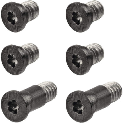 Willhom Bottom Case Screws (Pentalobe P5) 6 pcs Replacement for MacBook Pro 13" (2016-2017) A1706 (2018-2019) A1989 (Space Gray)