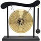 Feng Shui Brass Gong Desktop Zen Art for Fortune + Free Red String Bracelet H1301