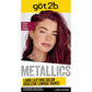 Got2b Metallics Permanent Hair Color, M68 Dark Ruby