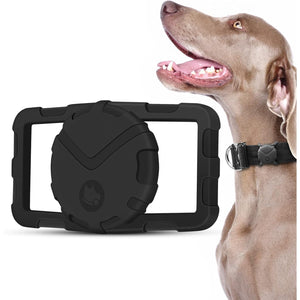 Ultra Thick Dog Collar Holder for | Military-Grade Air Tag Case Fits Collar from 0.8" to 2" | Apple Air Tag Holders for Large Dogs and Cats