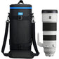 Extra Large Thick Camera Lens Case Bag for Canon RF 200-800mm F6.3-9 IS for Nikon 180-600mm/600mm F6.3 for Sony 200-600mm Zoom with Reversed Lens Hood&Teleconverte,Fits Lenses Below 5.5x14.6"(D x L)