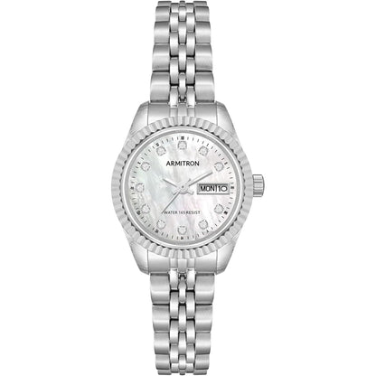 Armitron Women's Genuine Crystal Accented Bracelet Watch, 75-2475