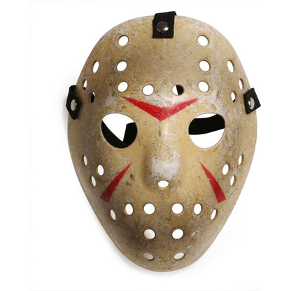 Costume Mask Kid Mask for 3 to 8 Years Old Kids Cosplay Halloween Prop Hockey Party Yellow