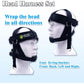 J Bryant Neck Harness Head - Weight Lifting with Resistance Tube Bands - Door Anchor Set Adjustable Neck Training Strap Exercise Equipment