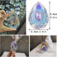 H&D HYALINE & DORA 89mm/3.5in Hanging Chandelier Crystals Prisms for Window Suncatchers Chandelier Parts Rainbow Maker Pendants