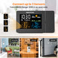 Buy now SMARTRO SC91 Projection Alarm Clock for Bedrooms with Weather Station, Wireless Indoor Outdoor Thermometer, Temperature Humidity Monitor Gauge Hygrometer at indiglob india