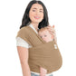 Buy now KeaBabies Baby Wrap Carrier - All in 1 Original Baby Carrier Newborn to Toddler Sling, Easy to Wear, Hands Free Bonding, Lightweight, Breathable Infant Wraps (Classic Gray) at indiglob india