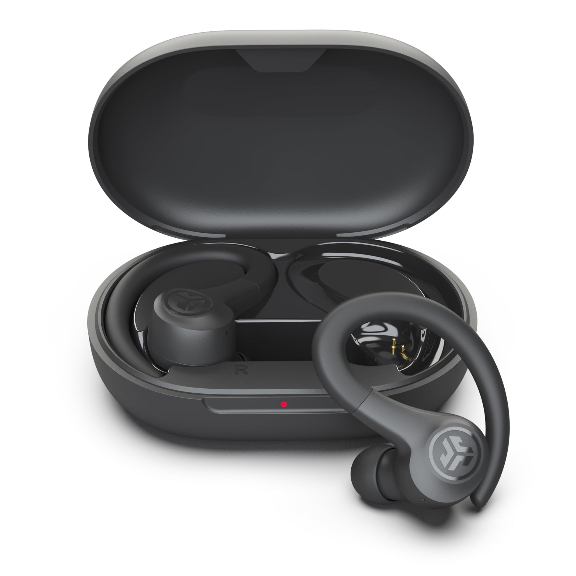 Buy now JLab Go Air Sport, Wireless Workout Earbuds Featuring C3 Clear Calling, Secure Earhook Sport Design, 32+ Hour Bluetooth Playtime, and 3 EQ Sound Settings (Graphite/Black) at indiglob india