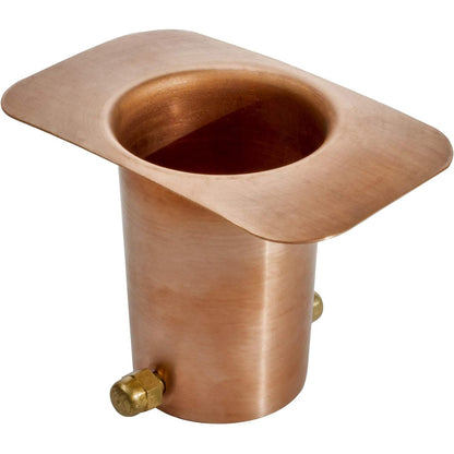 Monarch Rain Chains Pure Copper Gutter Adapter for Rain Chain Installation