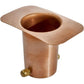 Monarch Rain Chains Pure Copper Gutter Adapter for Rain Chain Installation