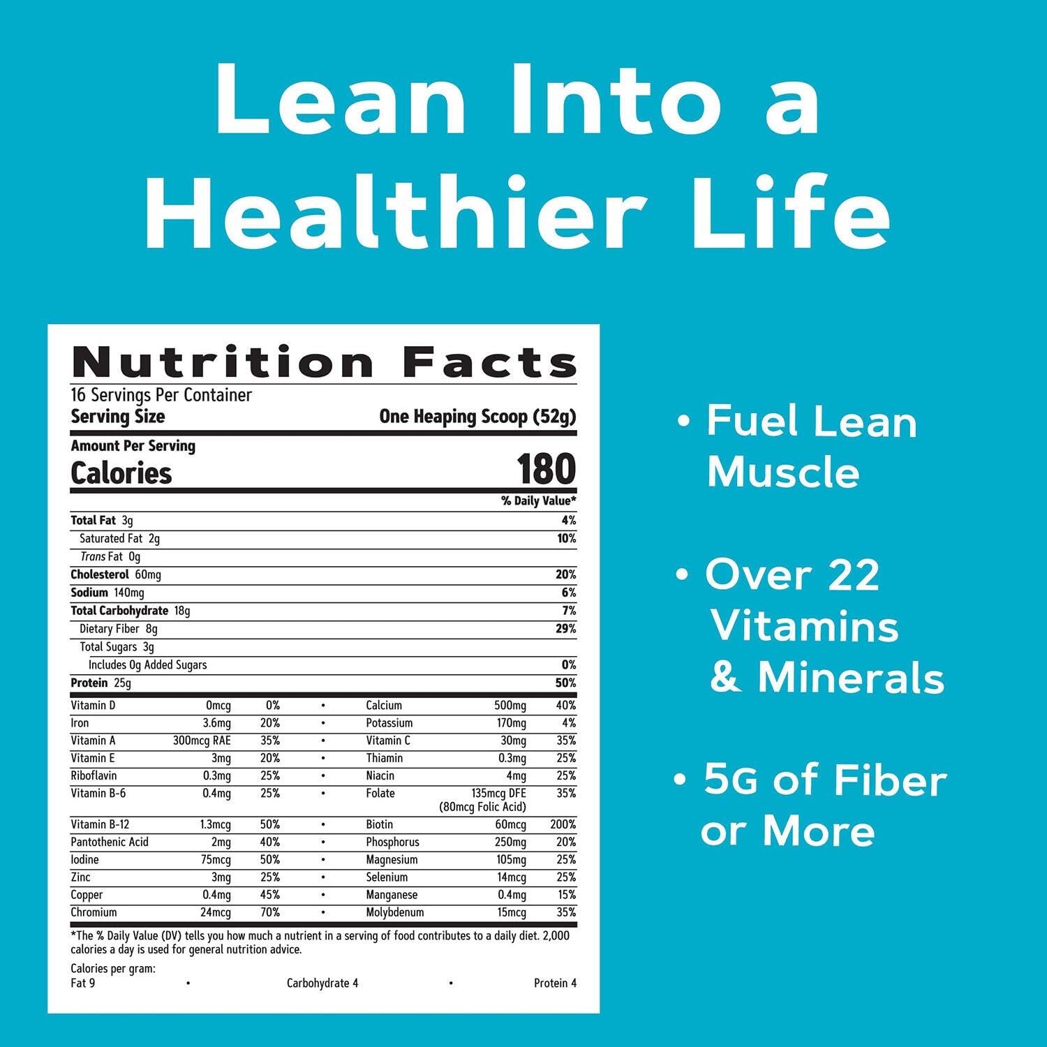 Buy now GNC Total Lean Lean Shake 25 - Banana (16 Servings) at indiglob india