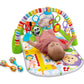 Fisher-Price Baby Playmat Deluxe Kick & Play Piano Gym for Learning & 2 Maracas Soft Rattles for Newborn to Toddler Play Ages 0+ Months