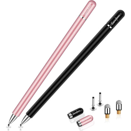 Stylus Pens for Touchscreen,2 Pack High Sensitivity & Precision Magnetic Disc Stylus Pen for iPad/Apple/iPhone/Samsung/Android All Capacitive Touch Screen