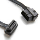 bbfly-A9 OBD II OBD2 16 Pin Splitter Extension 1x Male and 2X Female Extension Cable Adapter (2FT/60CM)