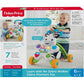 Fisher-Price Baby to Toddler Toy, Learn with Me Zebra Walker with Educational Music Lights & Activities for Infants Ages 6+ Months