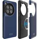 Buy now TUDIA MergeGrip Magsafe Compatible Phone Case for OnePlus 12 5G 2024 - Military Grade, Drop Tested, Dual Layer, Shockproof, Anti-Slip, Heavy Duty & Protector Cover Protective Phone Case - Matte Black Magnetic OnePlus 12 Indigo Blue at indiglob india