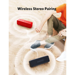 Anker Soundcore 2 Portable Bluetooth Speaker with Stereo Sound, Bluetooth 5, Bassup, IPX7 Waterproof, 24-Hour Playtime, Wireless Stereo Pairing, Speaker for Home, Outdoors, Travel