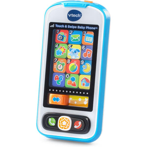 VTech Touch and Swipe Baby Phone, Blue