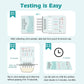Easy@Home Multi-Drug Screen Test: 10 Pack Urine Drug Tests Kit, Testing BZO/COC/THC/MET/MOR/OXY/BAR/BUP/MTD/TCA, Instant Drugs Test Including Marijuana Test, #EDOAP-7104