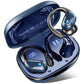 Buy now Ltinist Wireless Earbud, Bluetooth 5.3 Headphones Pure Bass Sound with Earhooks, 75H Battery Over Ear Headphones with Dual-LED Display, IP7 Waterproof Earphones Built-in Microphone for Running Sports Blue at indiglob india