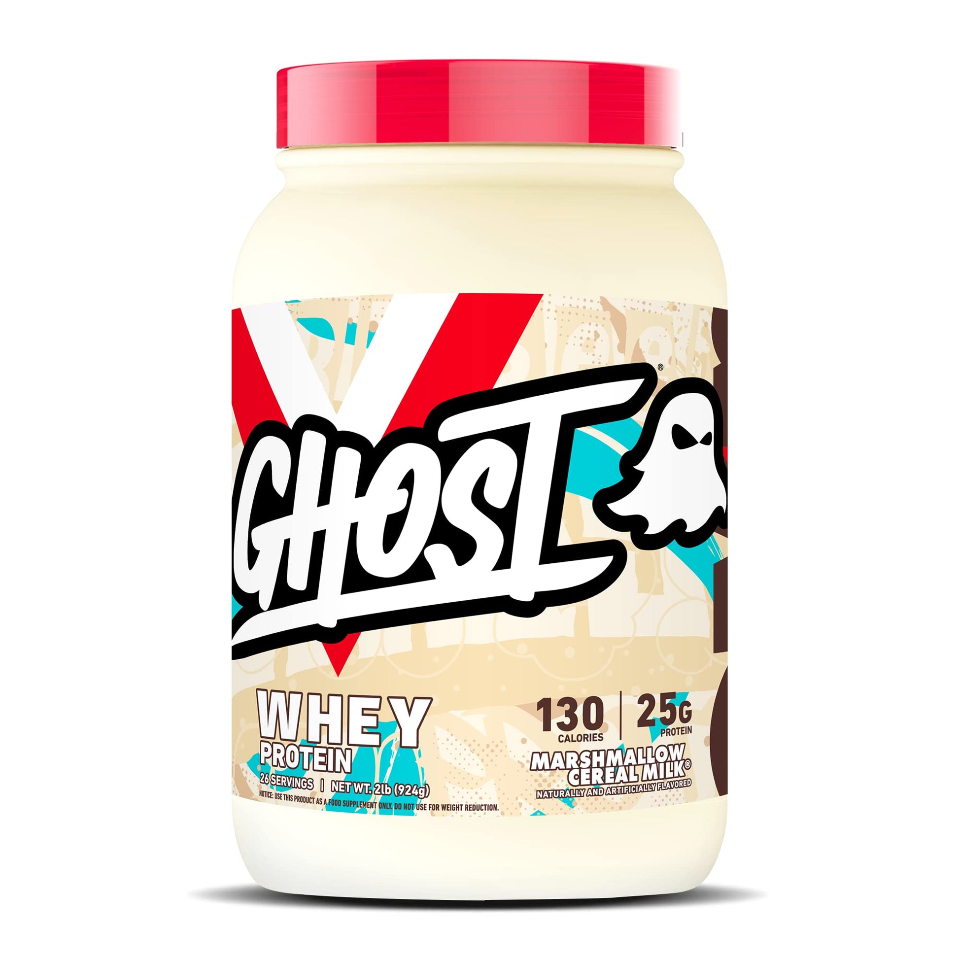 Buy now GHOST Whey Protein Powder, Oreo - 2LB, 25G of Protein - Whey Protein Blend -Post Workout Fitness & Nutrition Shakes, Smoothies, Baking & Cooking - Cookie Pieces Inside Marshmallow Cereal Milk at indiglob india