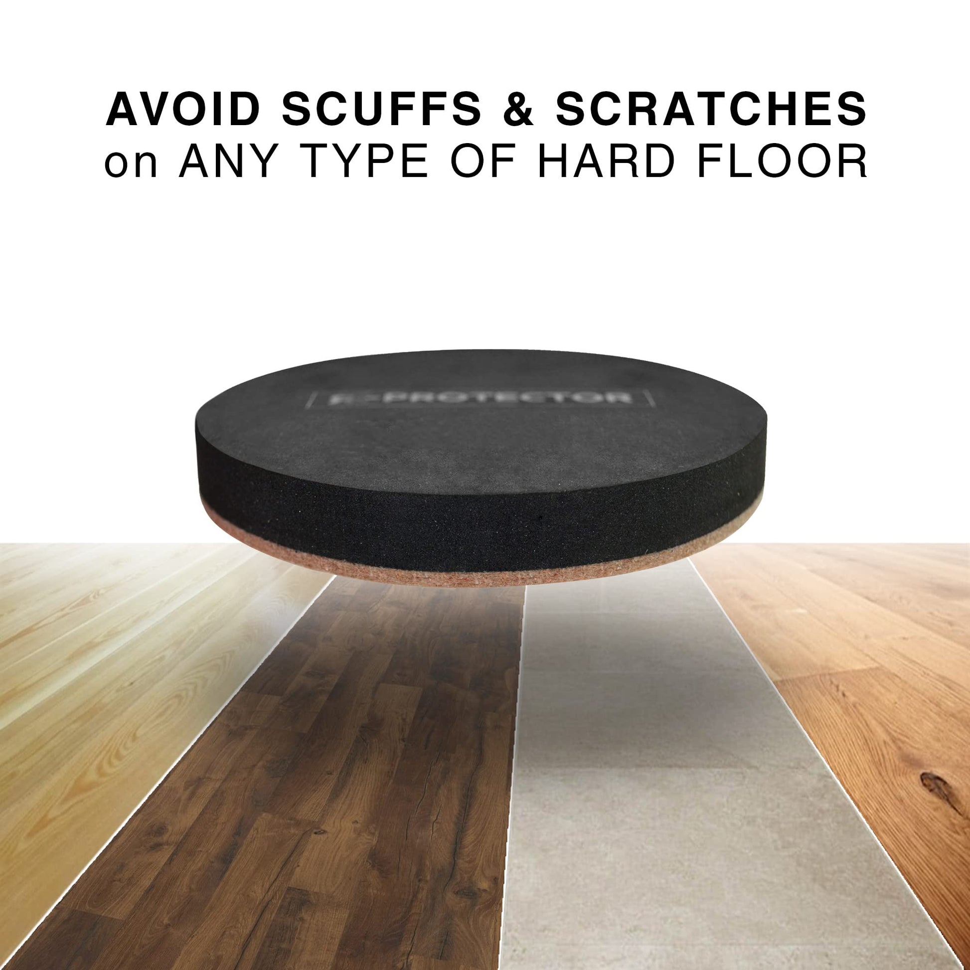 Buy now Felt Furniture Sliders Hardwood Floors X-PROTECTOR – 16 PCS 3 1/2" Furniture Sliders – Heavy Duty Felt Sliders Hard Surfaces – Move Your Furniture Easily & Safely! at indiglob india