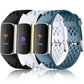 Buy now Maledan Compatible with Fitbit Charge 5/ Fitbit Charge 6 Bands Women Men, Breathable Sport Band Soft Waterproof Replacement Wristbands Strap for Fitbit Charge 5/ Charge 6 Advanced Fitness Tracker at indiglob india