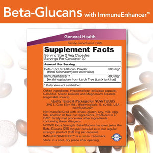 Beta-Glucans with ImmunEnhancerâ„¢ 60 VegiCaps (Pack of 2)