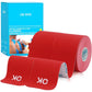 OK TAPE Kinesiology Tape 10 inches Precut, 20 Strips, Cotton Elastic Athletic Tape Latex Free, 2in x 16ft, Black