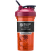 BlenderBottle Shaker Bottle Pro Series Perfect for Protein Shakes and Pre Workout, 24-Ounce, Black - Coral