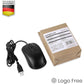 Perixx PERIMICE-209 3 Button USB Wired Mouse - Optical - 1000 DPI - 5.9 Ft Cable - Black