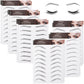Maitys 12 Sheets 108 Pairs 4D Hair Like Waterproof Eyebrow Tattoos Stickers Temporary Transfer Brows Decal Peel off Fake Eyebrow Sticker Instant Authentic Brow Decal for Women(Classic Style)