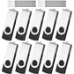 AreTop USB 2.0 Flash Drive, Pack of 20 2GB Thumb Drives Bulk, Metal Memory Sticks, Portable Keychain Jump Drive Multipack for Date Storage (2G,black-20pack)