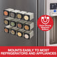 Buy now Set of 3 Magnetic Spice Jars, Shake or Pour Containers Attach to Most Refrigerator Doors & Appliances, Seasoning Dispensers- Easy To Open Window Top Shaker Lids- Kitchen Essential at indiglob india