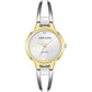 Anne Klein Women's Genuine Diamond Dial Bangle Watch