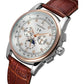 Buy now FORSINING Men's Automatic Self Winding Moon Phase Watch with Brown Leather Strap Analogue Display FSG319M3T4 at indiglob india