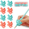 JuneLsy Pencil Grips for Kids Handwriting Pencil gripper Pencil Holder Posture Correction Training Writing AIDS for preschooler Kids toddler Children Special Needs (3 PCS) - Butterfly8