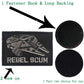 4 Pieces Embroidered Morale Hook and Loop Fastener Tactical Patches